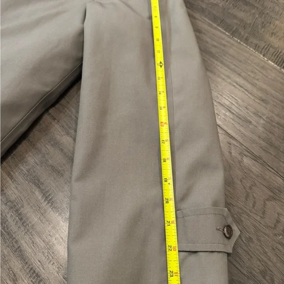 Vintage London Fog Trench Coat Mens 42 W/Warm Zip-Out Lining Made in USA 70s-80s - Picture 7 of 16